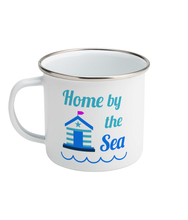 Coastal Home by the Sea Enamel Mug