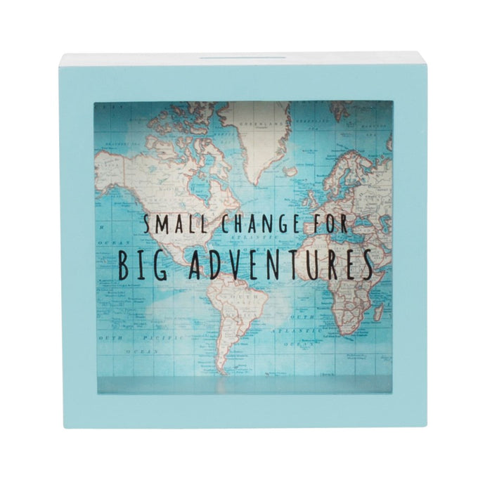 Sass & Belle Big Adventures World Map Money Box