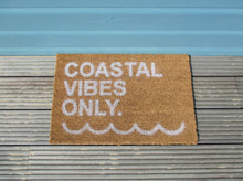 Coastal Vibes Only Coconut Coir Door Mat