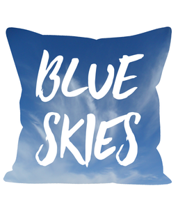 Blue Skies Coastal Cotton Feel Cushion